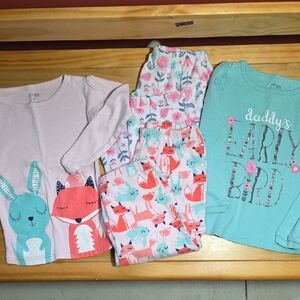 Carter's Fleece Bottom Pajama Sets